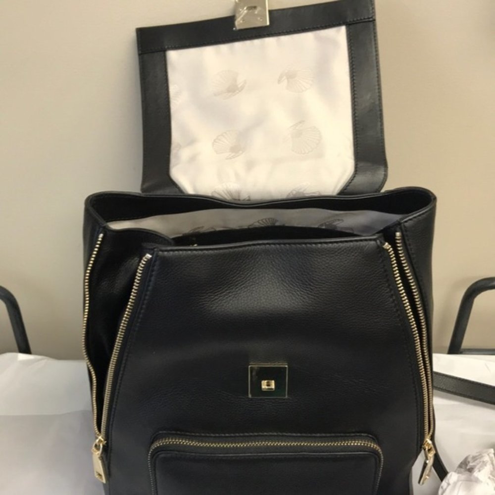 Modalu Agatha Leather Backpack Rucksack - Picture 6 of 8